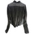 OLD GRINGO METAL MESH LEATHER JACKET-Black