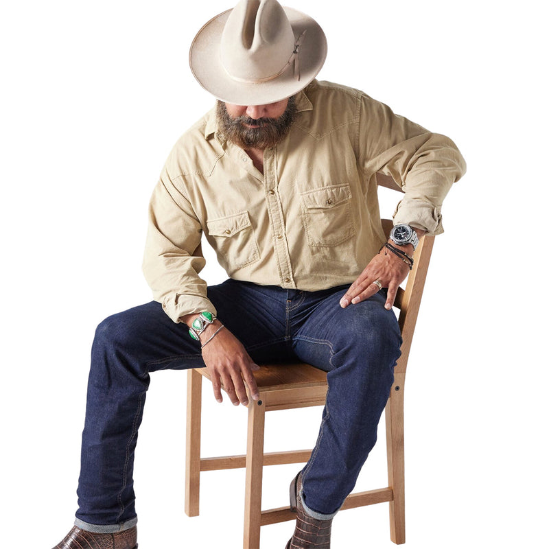 MENS CORDROY BEIGE - MS-1105-1