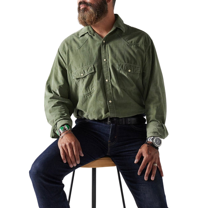 MENS CORDROY GREEN - MS-1108-1